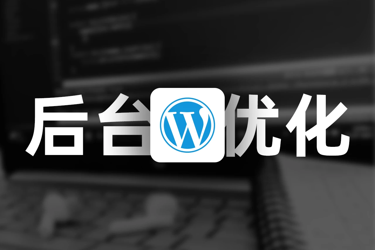 优化 WordPress 后台加载时间，轻松节省 10 秒！【后台优化】-星雨博客